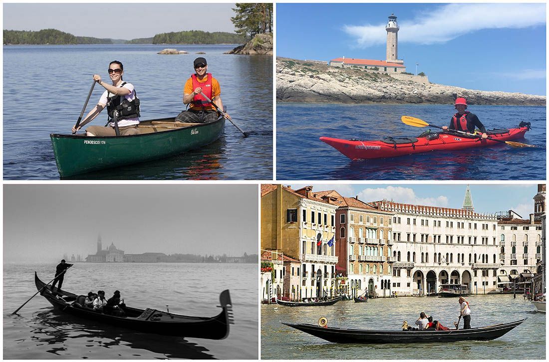 KAJAK NIJE GONDOLA Koje su razlike između ova dva plovila?
