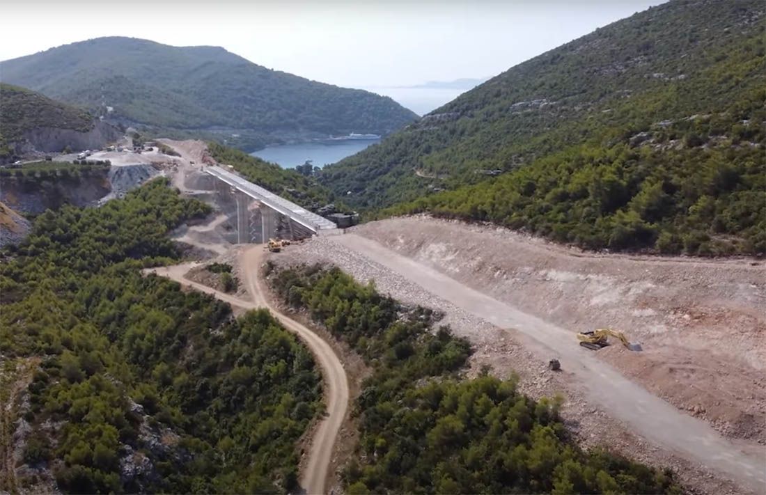 Jedan radnik poginuo, a dva ozlijeđena na gradilištu vijadukta Brijesta kod Stona