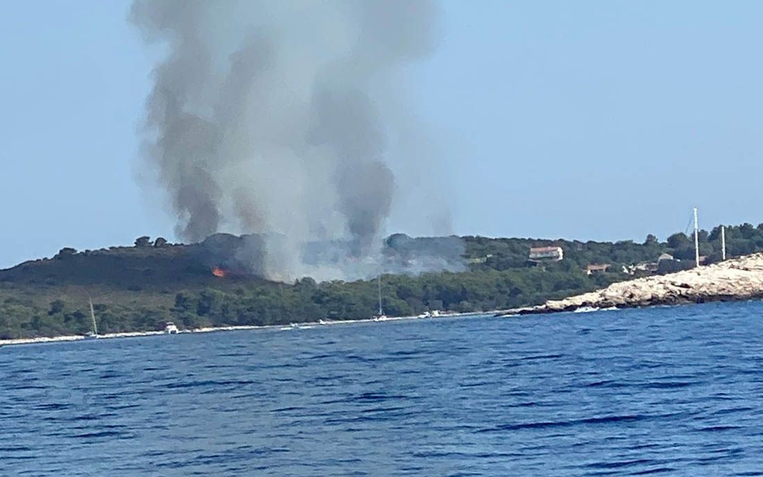VIDEO Zaustavljeno širenje požara na Paklenjacima