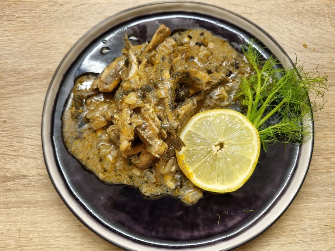 RECEPTI DUBROVAČKOG PRIMORJA Inćuni na brodet