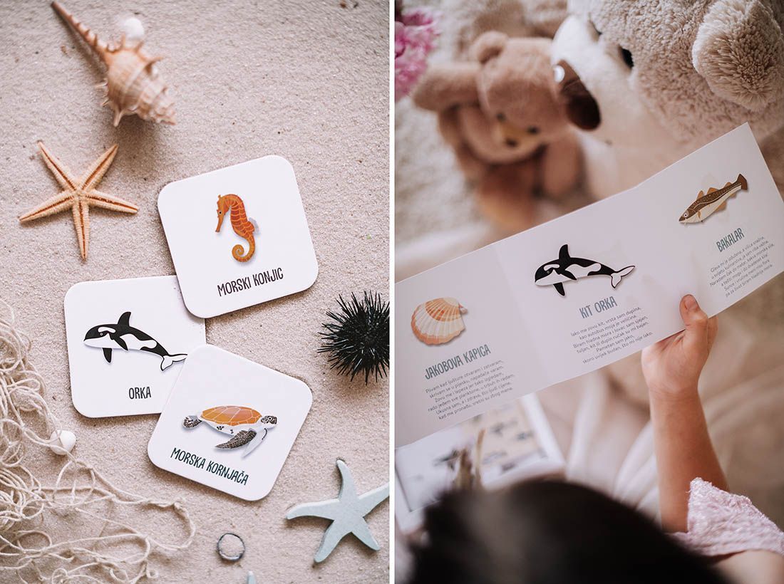 MORSKA PRIČA Nova društvena igra popularnog domaćeg brenda pomoću koje djeca uče o morskim stanovnicima
