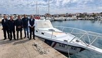 Općini Murter-Kornati predana brodica za potrebe NP Kornati