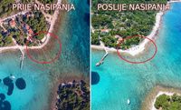 EKOCID U PLAVOJ LAGUNI Financira li Grad Trogir nasipavanje zaštićenog pomorskog dobra na Drveniku Velom?