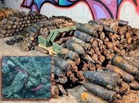 DRAMATIČNA AKCIJA U PULI Iz mora kod lukobrana izvađene dvije goleme bombe od 250 kilograma i tisuće mina, objavljena snimka eksplozije!