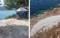 MRKVA I BATINA Nova "nadohrana" plaže u općina Marina, miroljubivog načelnika Batine!