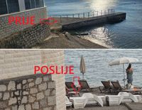 KAKVA DRSKOST I BEZOBRAZLUK Hotel morao ukloniti ogradu, pa prepriječili prolaz naslaganim ležaljkama