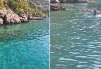 VIDEO Mrlje na povšini mora kod Piska - Snimka otvara pitanje, ali moguće objašnjenje krije se pod morem