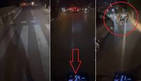 VIDEO: DIVLJANJE NA VIRU Električnim romobilom jurio brže 50 km/h na Viru, pretjecao preko pune crte pa se zabio u pješaka!