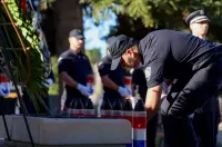 Na Gradskom groblju u Zadru odana počast poginulim hrvatskim policajcima: "Dali su sve za domovinu"