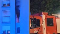 ZADAR Vatrogasci objavili snimku požara u kojem je teško nastradalo trogodišnje dijete