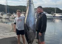 IMPRESIVAN ULOV KOD CRESA Ribar iz Jadranova izvukao tunu tešku čak 215 kilograma!
