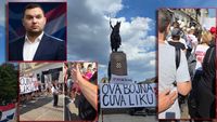 VIDEO Zadarski vijećnik psovkama i uvredama napao starce i žene na prosvjedu u Zagrebu i sve snimao: "Pi*ka vam materina komunistička, gazi sve od reda!" - Nazvali smo ga...