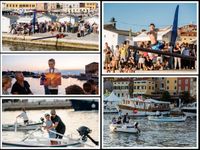TRADICIJA KOJA NE UMIRE Mladi i stari na veslima proslavili petu obljetnicu rovinjske Regate batana