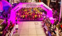 GLOWNRUN SPLIT Start i cilj noćne trke na dnu Marmontove