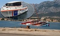 Ministarstvo o potonulom brodu u splitskoj luci: Brod "Plomin" potonuo na vezu, nema ozlijeđenih niti onečišćenja