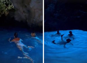 Prijateljice finske premijerke plivale u Modroj špilji, gdje je kupanje zabranjeno