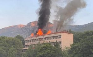 DOVRŠENA ISTRAGA Požar u napuštenom bolskom hotelu podmetnut?
