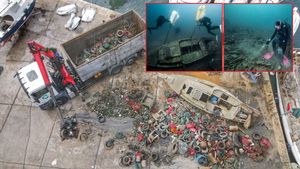 FOTO Ispred šibenske rive u dvodnevnoj akciji ronioci izvadili rekordnih 11 tona smeća!