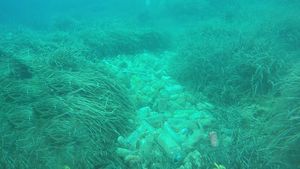 Ronioci uz pomoć HRM-a i čuvara Parka prirode tri dana čistili otpad s dna Lastovskog otočja