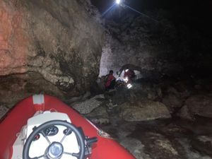 HGSS noćas spašavao teško ozlijeđenog čovjeka na Biševu