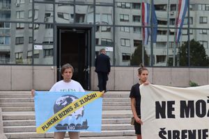 Zelena akcija protiv proširenja LNG terminala: "Ne možemo jesti plin!"