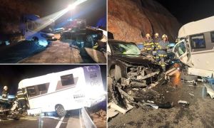 Prva velika nesreća kod Pelješkog mosta