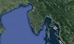 Na istarskim plažama more je izvrsne kvalitete osim kod Poreča, Umaga, Rovinja i Fažane