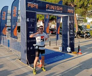 Ravnatelj korčulanskog Interpretacijskog centra odradio olimpijski triatlon i promovirao svoju Korčulu