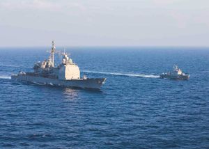 Raketna topovnjača Dubrovnik u vojnoj vježbi "Neptun Strike" - MORH o tome ni riječi!