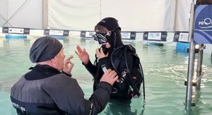 FOTO Ronilačka atrakcija na Crofish sajmu