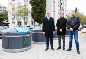 Na splitskim Plokitama 52 polupodzemna kontejnera za odvajanje otpada - Slijedi postavljanje po cijelom gradu