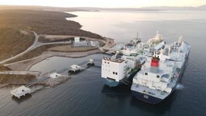 LNG terminal: Od početka rada otpremljeno više od 4 milijarde prostornih metara plina