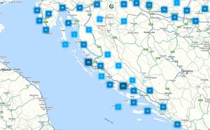 Objavljena karta s lokacijama aktivnih bankomata