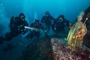 FOTO Na hodočašće svetom Nikoli u Kraljevici zaronilo 58 ronilaca