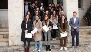 Gradonačelnik Makarske studentima: Vi ste krema ovog grada, najbolji od najboljih