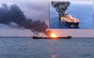 Eksplozija prepolovila tanker u Žutom moru