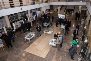 FOTO U atriju zgrade splitske Gradske uprave otvorena izložba pod nazivom "Domobranstvo u Domovinskom ratu"
