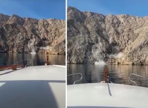 VIDEO Uslijed potresa odronio se dio uvale na Krku
