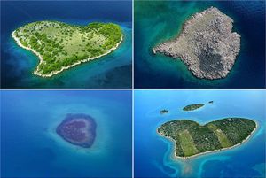 FOTO: Mislili ste da je Galešnjak jedini otok-srce? Otkrivamo sva srca Jadrana!