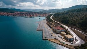 FOTO Završeni građevinski radovi na izgradnji pomorsko-putničkog terminala Vela Luka
