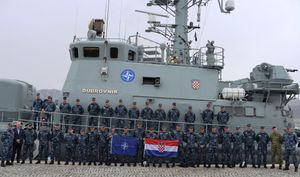 Topovnjačom "Dubrovnik" u NATO operaciju „Sea Guardian“ upućen 7. hrvatski kontingent