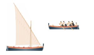 TERCE JADRANSKIH BRODICA Izložba nacrta i predmeta tradicionalnih plovila hrvatskog Jadrana