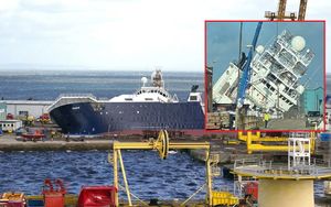 Ozlijeđeno 25 osoba pri opasnom naginjanju broda na suhom doku!