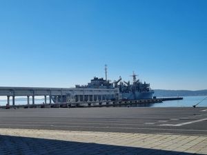 U zadarsku luku Gaženica uplovio još jedan američki vojni brod
