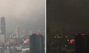 NEVJEROJATAN VIDEO Oblak nad Istanbulom u par sekundi usred dana potpuno zamračio nebo