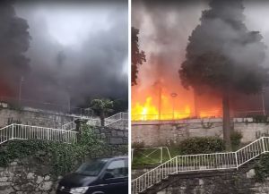 Policija zaključila: Požar u napuštenom lovranskom hotelu nije nastao slučajno