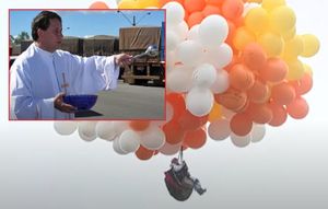 Svećenik pokušao preletjeti ocean privezan s tisuću balona, pa nestao - Pronašli ga nakon tri mjeseca