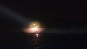 Spašavanje posade potonule koćarice Val Dva