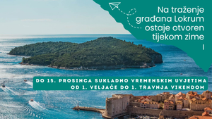 Na zahtjev građana Lokrum ostaje otvoren tijekom zime