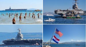 FOTO/VIDEO Pogledajte kako izgleda paluba američke grdosije, neki članovi posade podrijetlom su iz Hrvatske!